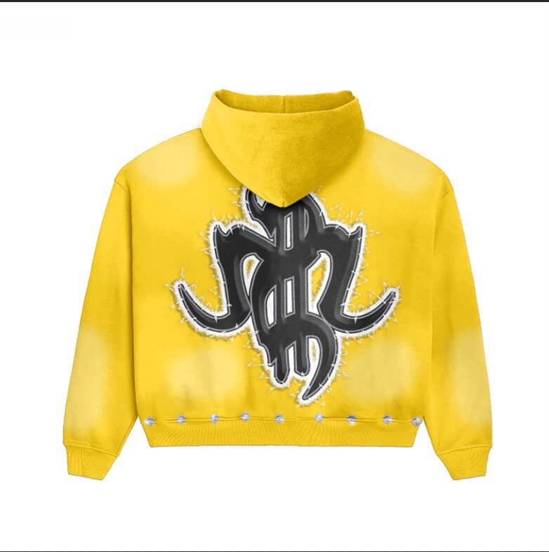 Yellow & Black MM Zip-Up