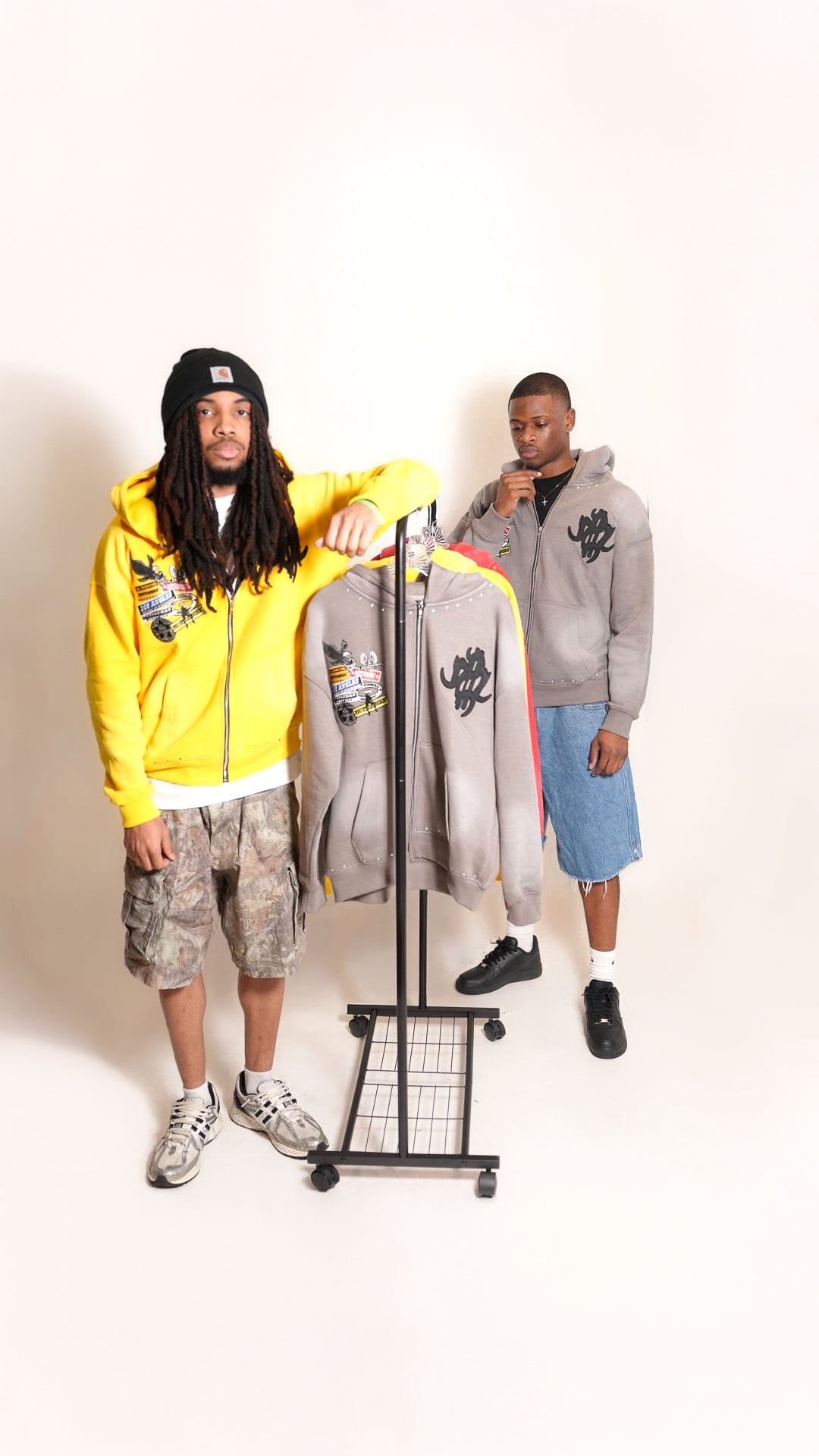 Yellow & Black MM Zip-Up